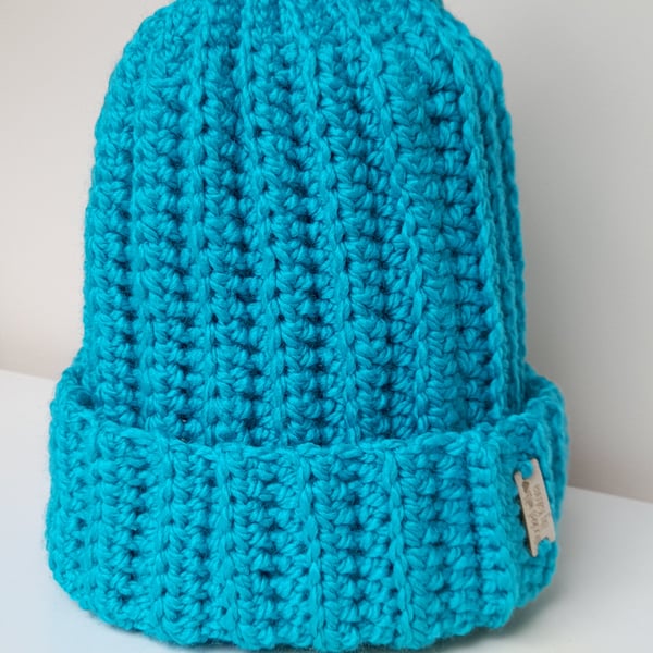 Chunky Crocheted Bobble Hat
