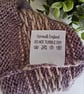 Designer Baby Knotted Fairisle Rolled Beanie Hat 6 - 12 months size  - Image 5
