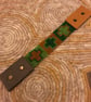 Leather and beadwork bracelet - Image 4