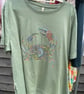 Floral Crab T Shirt 12