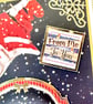 Handmade Highland Cow Christmas Card, Cute Scottish Festive Greeting  - Image 3