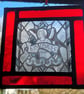 Kindness Angel Stained Glass leaded suncatcher - Image 3