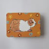 Magnet with Hand Painted Guinea Pig on Wood