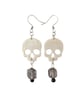 Resin Earrings - Skulls