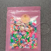Colourful bead confetti, bead soup, bracelet making, make your own bracelets