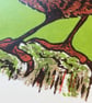 Wren, 4-colour screen print - Image 4