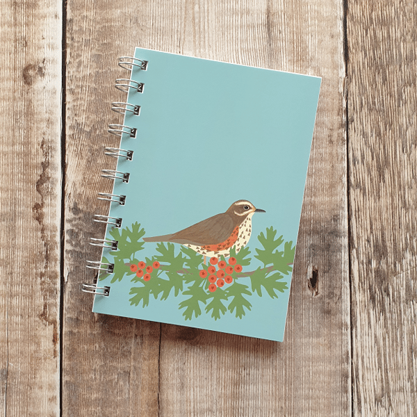 Redwing Bird A6 Notebook