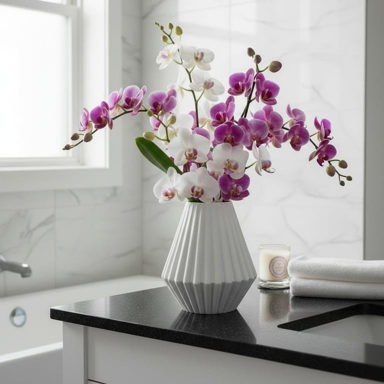 Geometric Mini Vase - 3D Printed Flower Vase - Modern Minimalist Décor