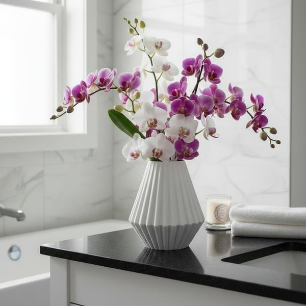 Geometric Mini Vase - 3D Printed Flower Vase - Modern Minimalist Décor