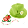 Green Tailored  Daisy Hat