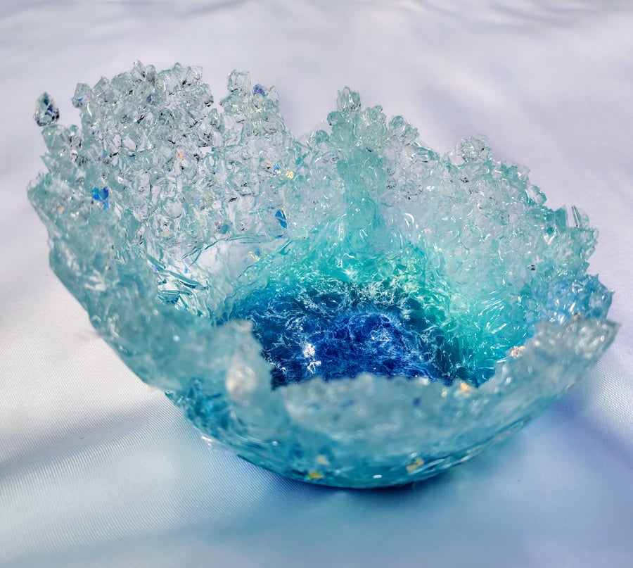 Caribbean Ocean Wave Bowl