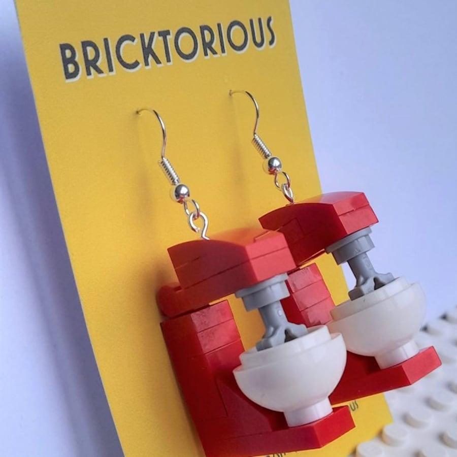 Lego Food Mixer Earrings