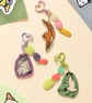 No More Drama Dog – Handmade Original Pet Illustration Keyring - Image 3