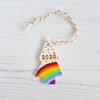 2020 Rainbow Christmas Tree decoration LIMITED EDITION