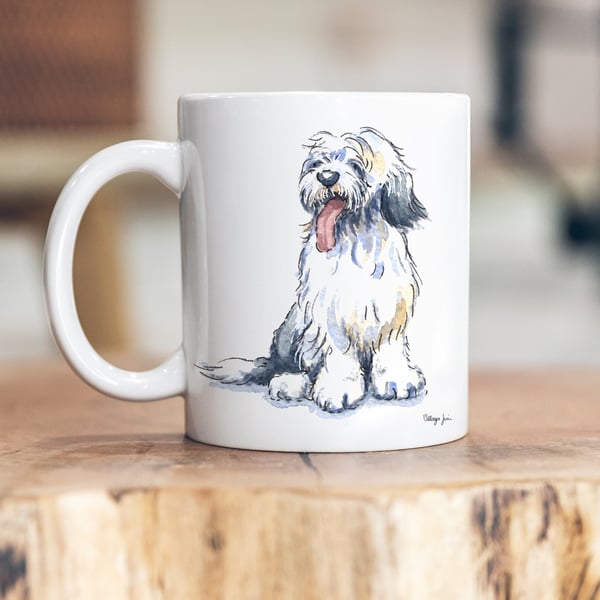 Old English Sheepdog Ceramic Mug