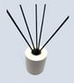 Handmade White Reed Diffuser Bottle Holder for Home Fragrance - Image 8