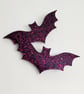 Pink and Black Bat Hair Clips - Image 5
