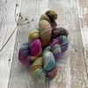 Hand dyed knitting yarn 4 ply BFL Earth Song 100g