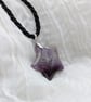 The 'Amethea' Natural Amethyst Star Necklace.
