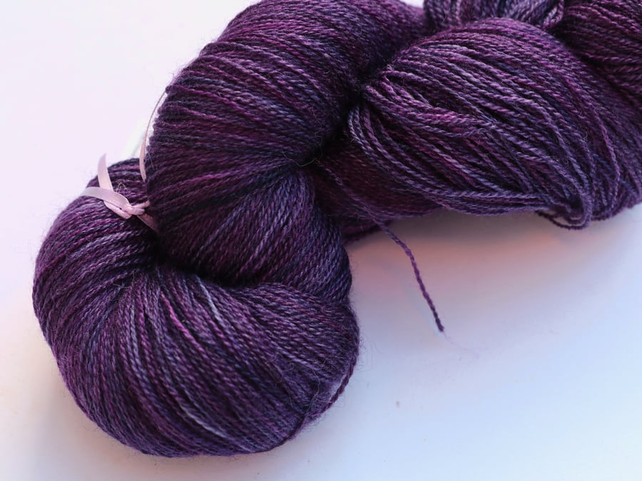 SALE Memory - Silky Superwash Bluefaced Leicester laceweight yarn