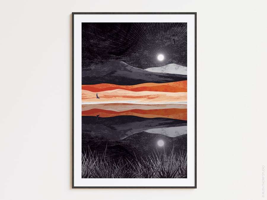 Between Stars Art Print