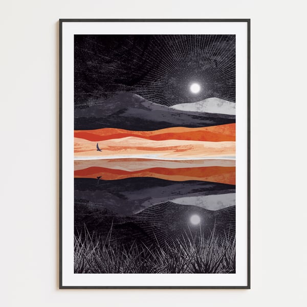 Between Stars Art Print