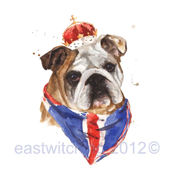 Bulldog Print