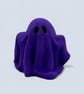 Dark Purple Ghost Ornament - Spooky Halloween Decoration - Image 3