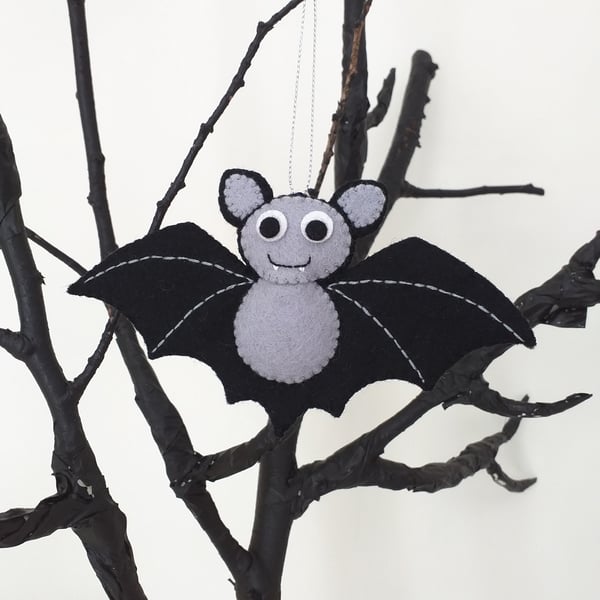 Wool Felt Halloween Vampire Bat 
