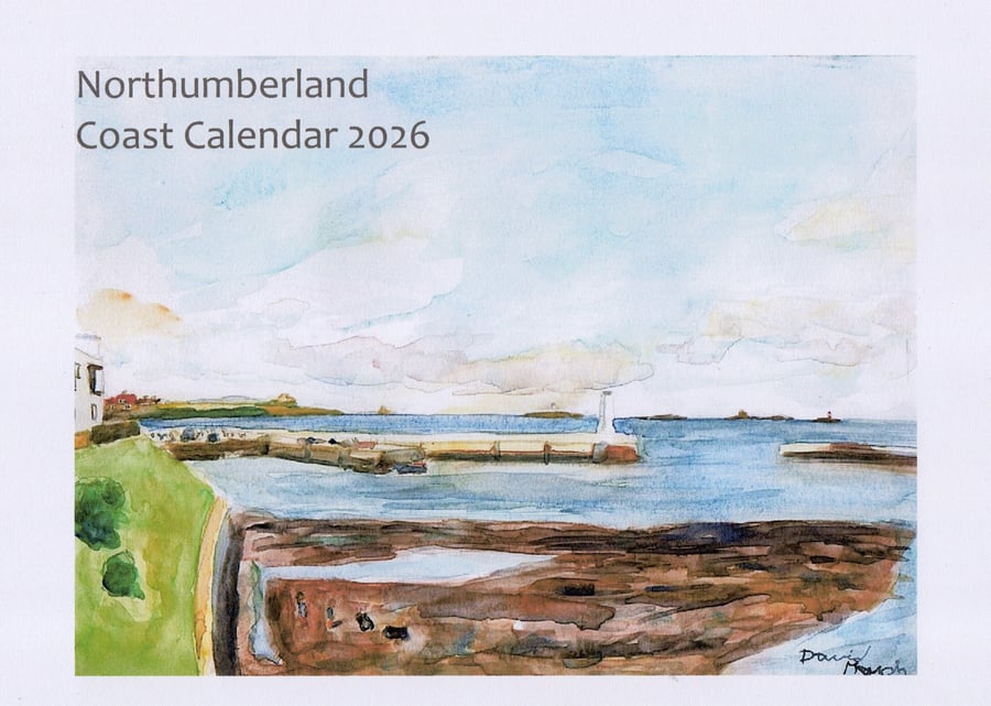 Northumberland Coast calendar 2026