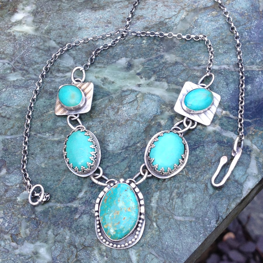 Green Turquoise necklace