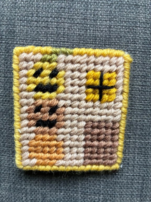 Pumpkin House Spookytown Brooch