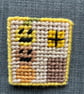 Pumpkin House Spookytown Brooch