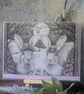 'The Ceremony' Blank Greetings Card. - Image 1