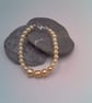 Necklace, Bracelet and Earrings Made Using Cream Pearls, Pearl Jewellery - Image 8