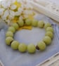Green Jade & copper bracelet - Image 4
