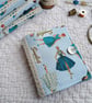 Needle Case and Slow Stitching Starter Set - choice of vintage textile themes - Image 2