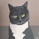 A Cat Called Fred Fine Art Giclée Mini Print