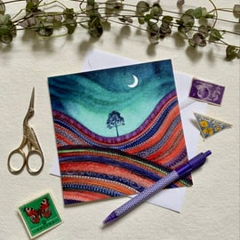 SycamoreGap, blank greetings card