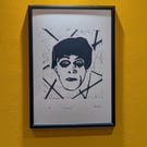 Cesare A4 Lino Print - The Cabinet of Dr Caligari