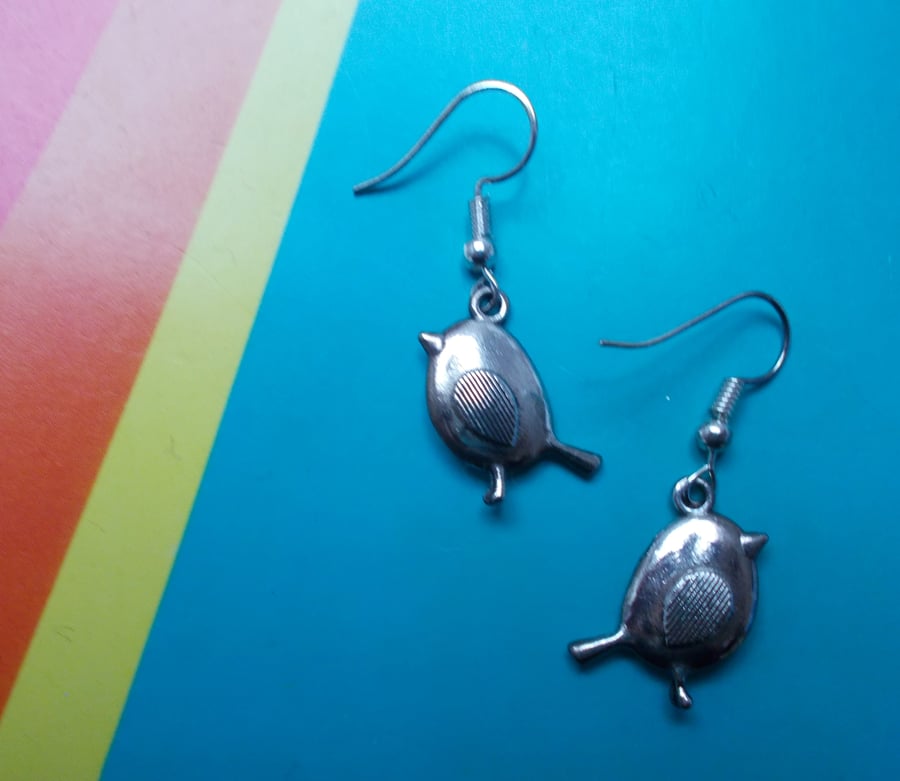 Sweet Little Robin Earrings