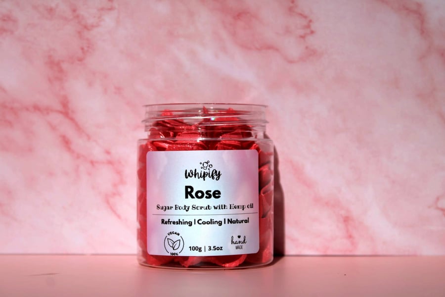 Sugar Body Scrub Rose