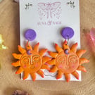Sunshine Polymer Clay earrings