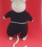 Hand Knitted Mouse- Gee - Image 4