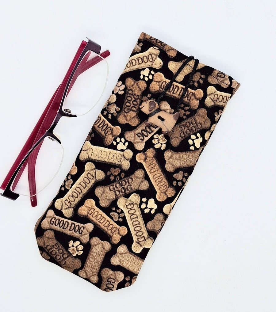 Good dog Glasses or Sunglasses case 98PM