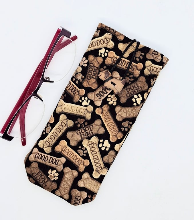 Good dog Glasses or Sunglasses case 98PM