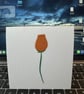 Custom Rose Birthday Card - Image 1