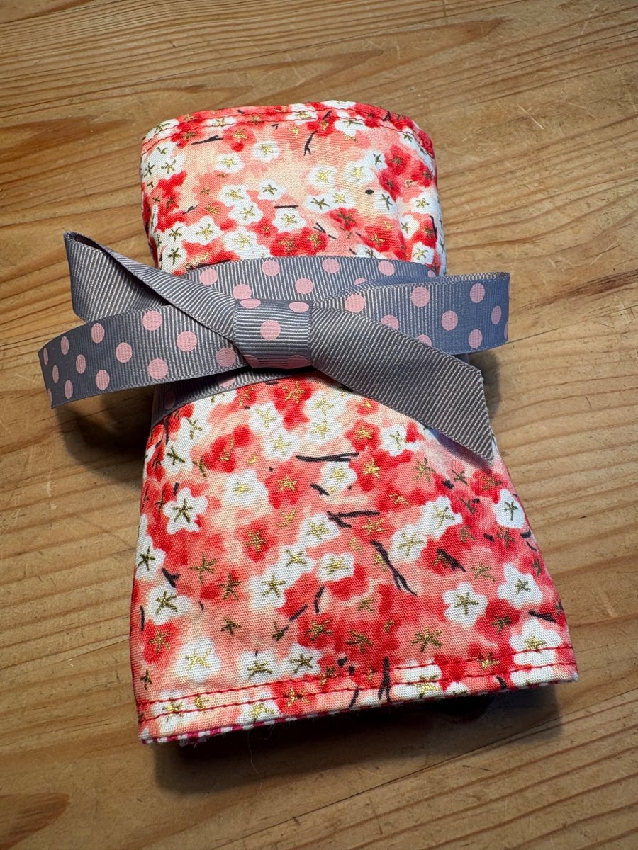Handy Pocket sized portable first aid kit holder handmade