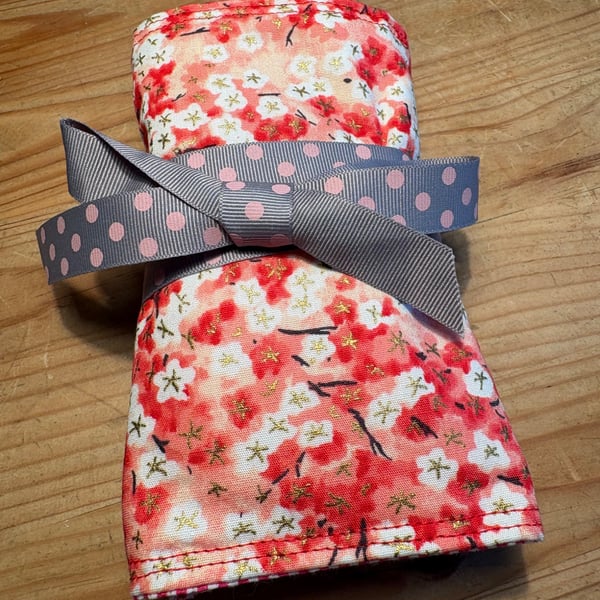 Handy Pocket sized portable first aid kit holder handmade