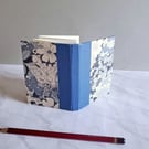 Blue Floral Mini Photo Book or Sketchbook. Pocket Sketchbook. Gifts for Mum. 